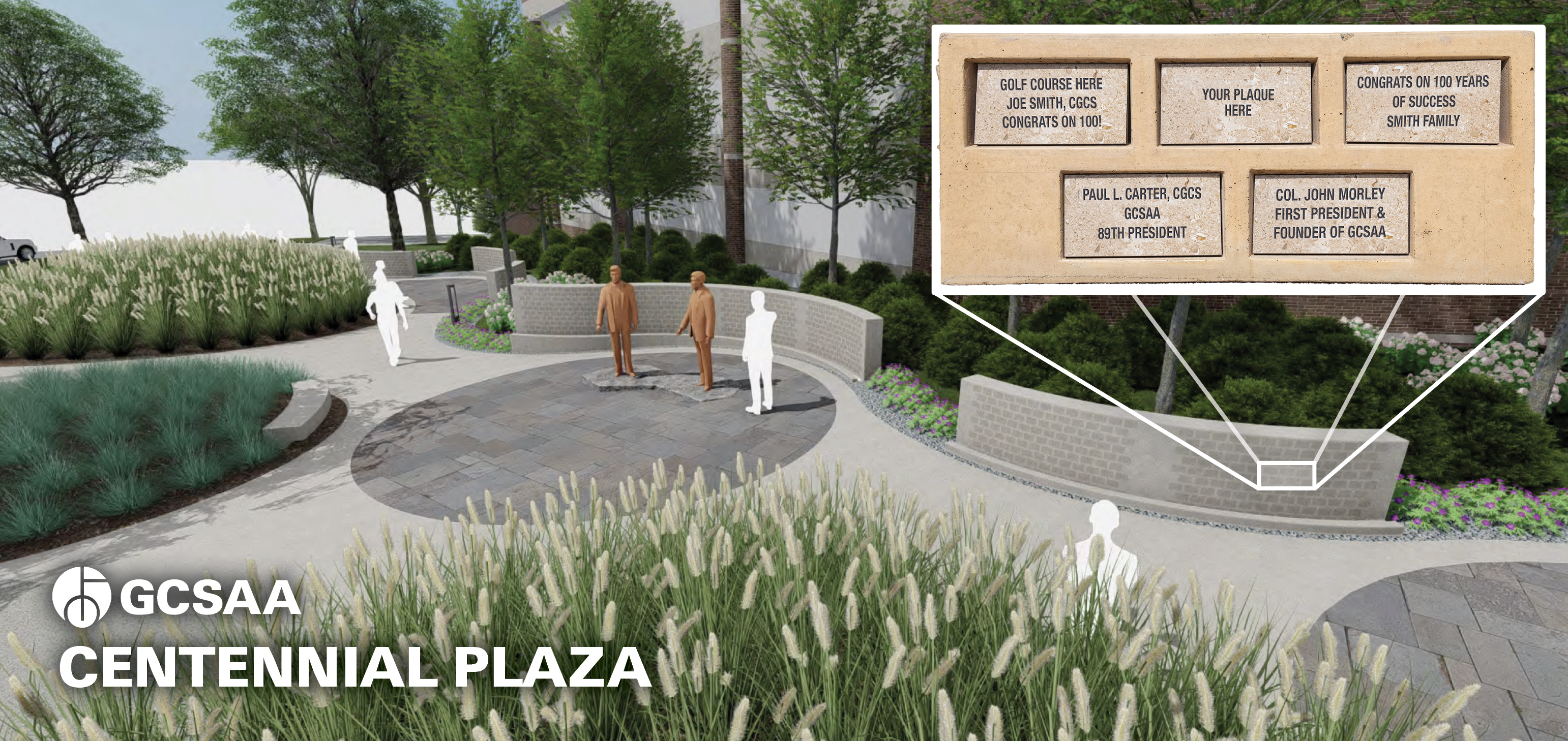 2025 Centennial Plaza Render_wPlaques