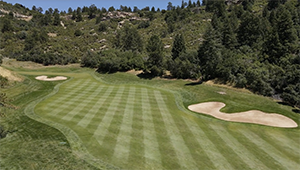 Pure bent surface at the Country Club at Castle Pines