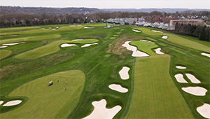 Restoration project at Oakmont Country Club