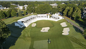 Largest build in PGA Tour history at the 2022 Presidents Cup