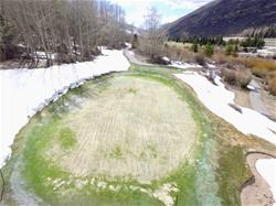 Vail Golf Club 14 Green from Drone