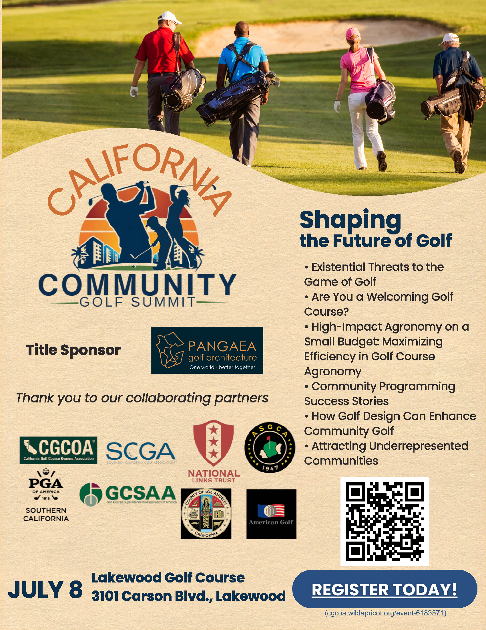 California Community Golf Summit